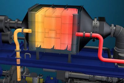 Turbophase Air Injection in a Power Plant